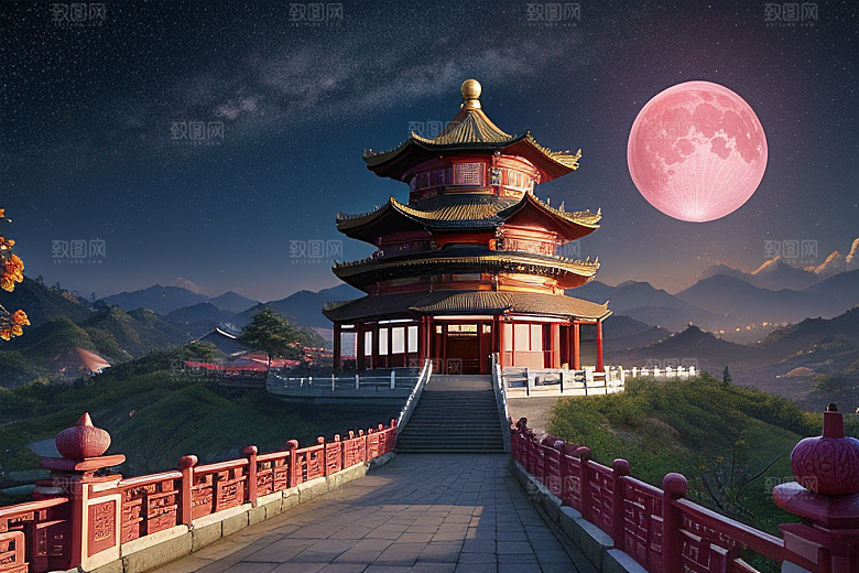 神话之门绚丽的中国风CG世界