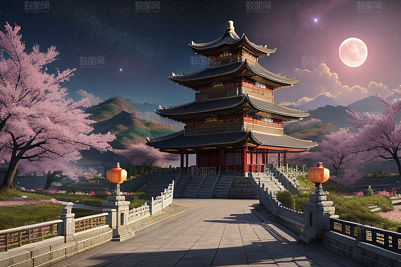 神话之门绚丽的中国风CG世界