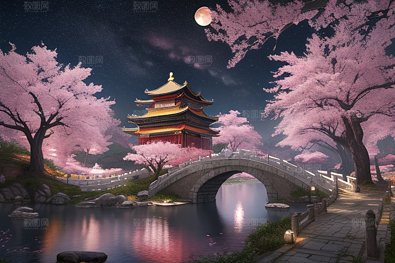 神话南门绚丽的中国风CG渲染