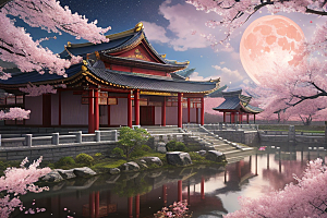 神话南门绚丽的中国风CG渲染
