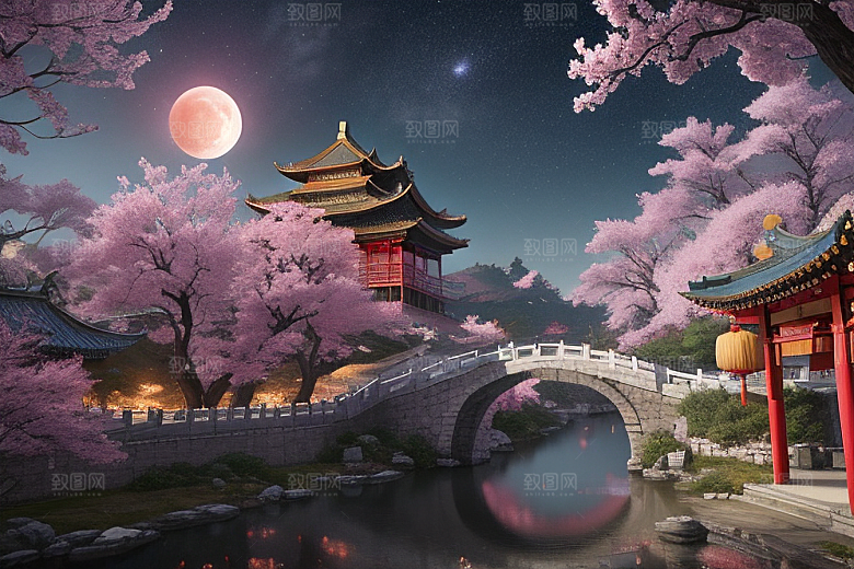 神话南门绚丽的中国风CG渲染