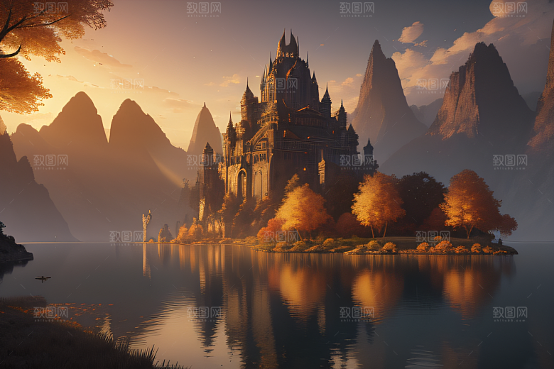 约翰豪的宏伟仙境画作