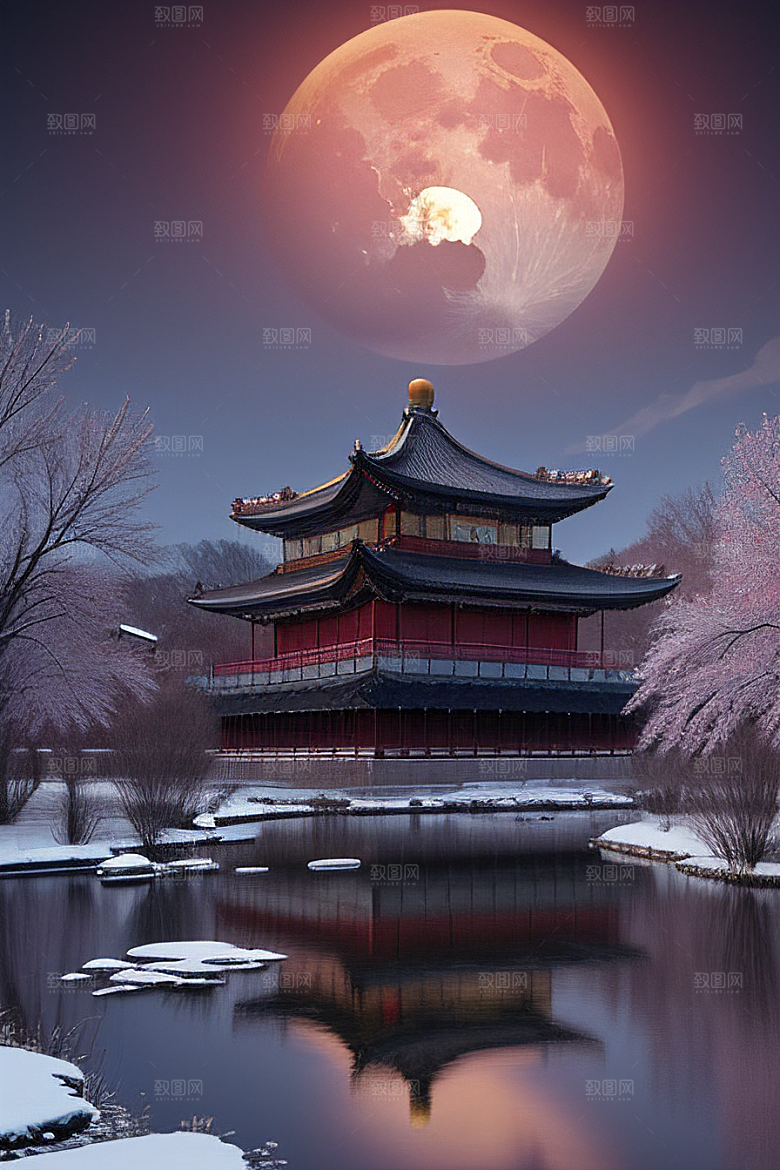 午夜的生物发光宫殿