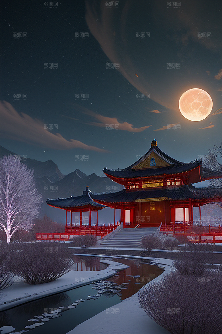 龙云贯穿贵族宫殿的壮丽景象