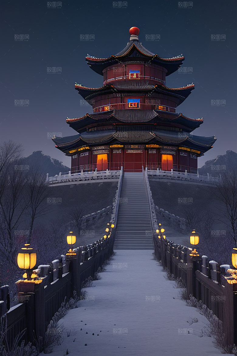 龙云贯穿贵族宫殿的壮丽景象