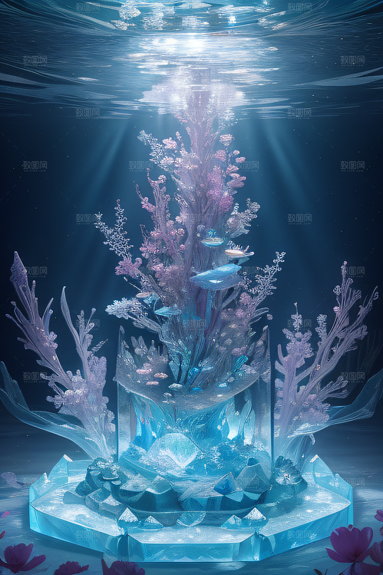 花海梦境冰雕奇幻宫
