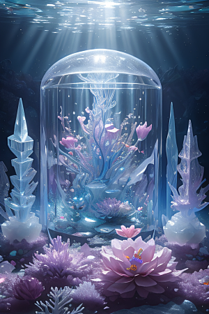 花海梦境冰雕奇幻宫