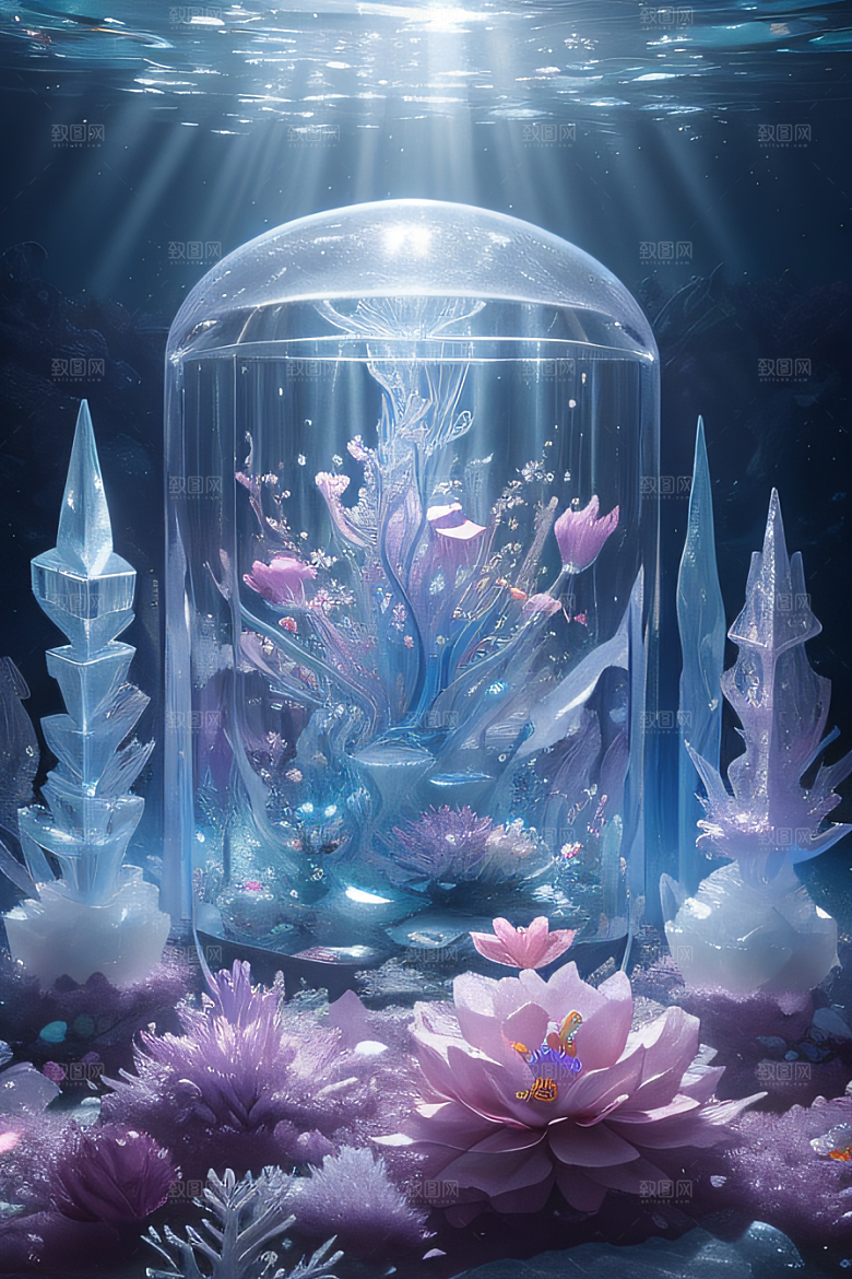 花海梦境冰雕奇幻宫