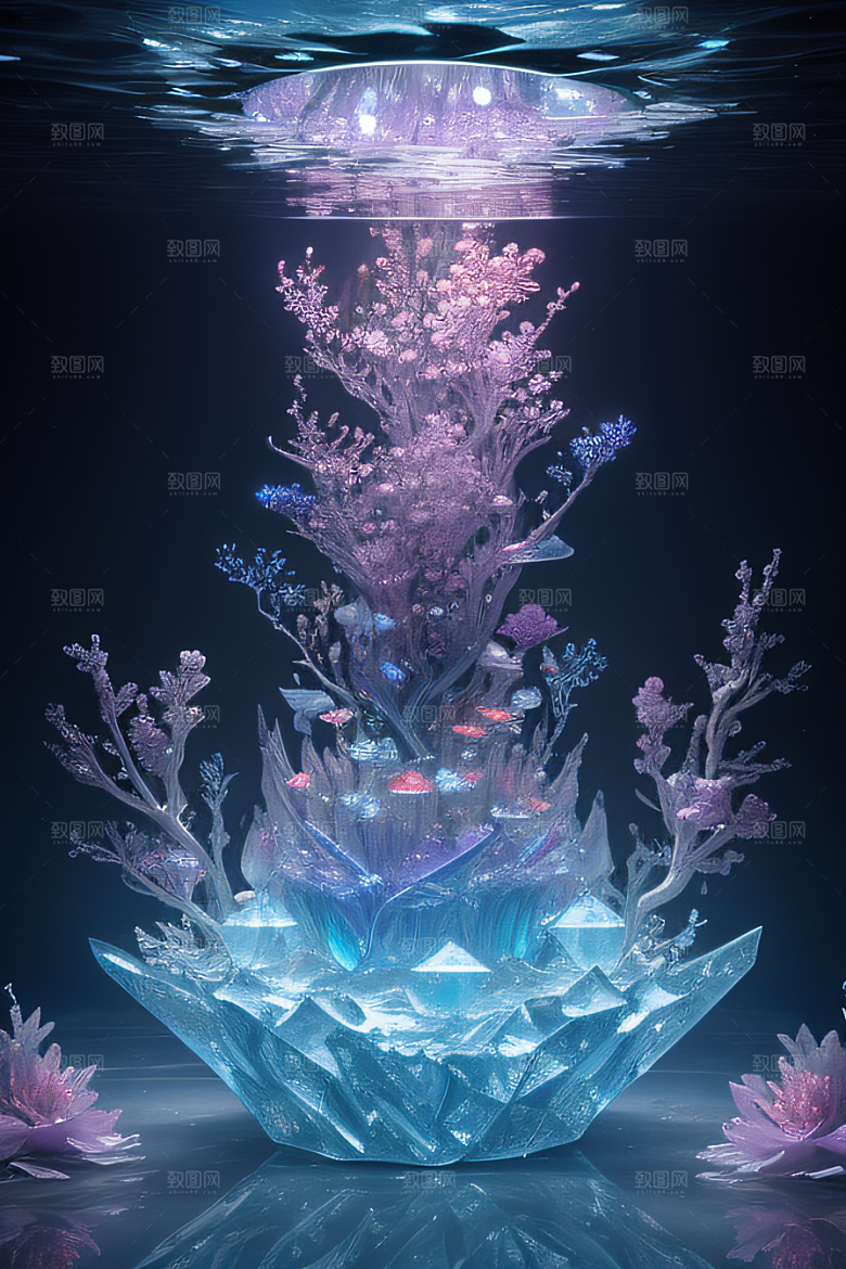 花海梦境冰雕奇幻宫