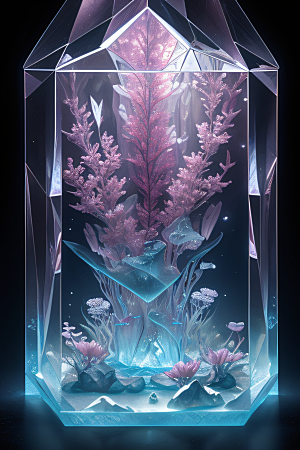 深海童话花朵盛开