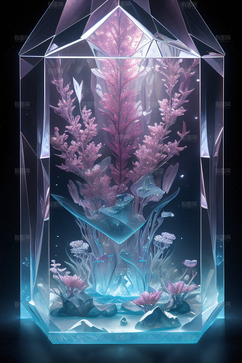深海童话花朵盛开