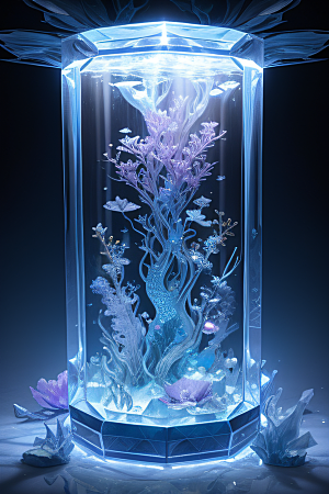 深海童话花朵盛开