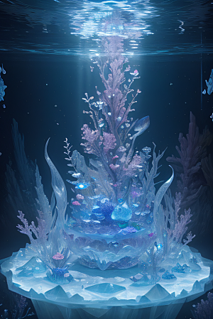 梦幻花海冰雕宝藏宫