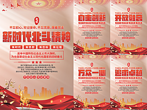 新时代北斗精神海报系列