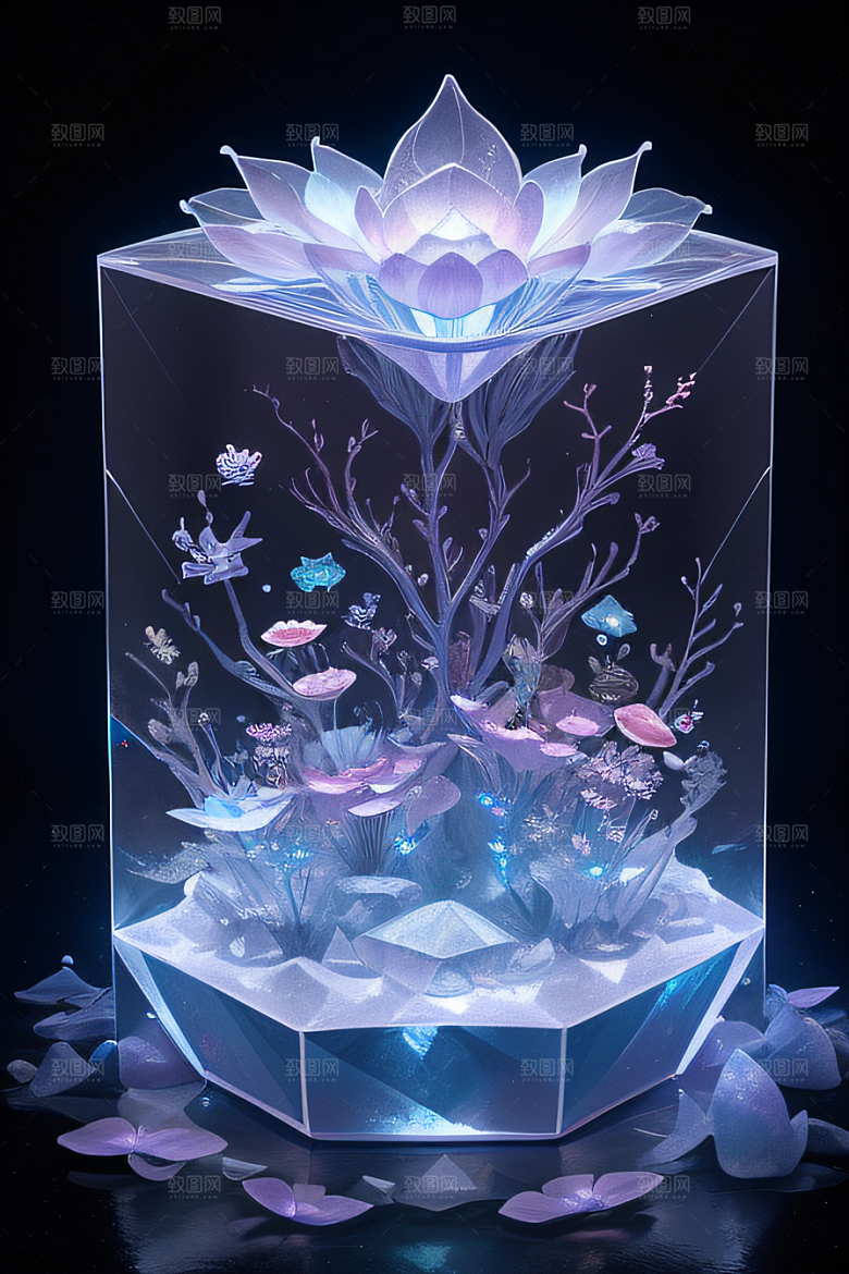 梦幻花海冰雕宝藏宫