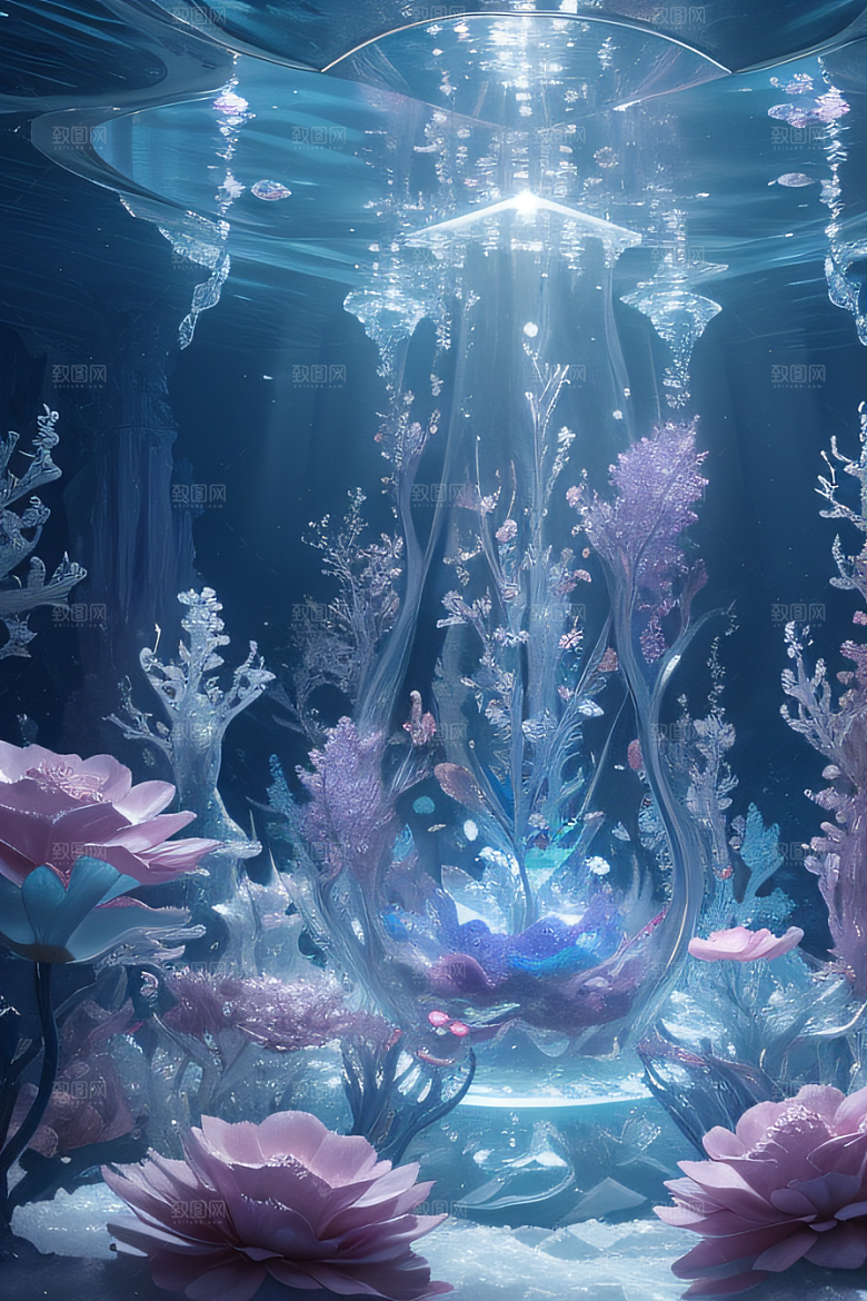 梦幻花海冰雕宝藏宫