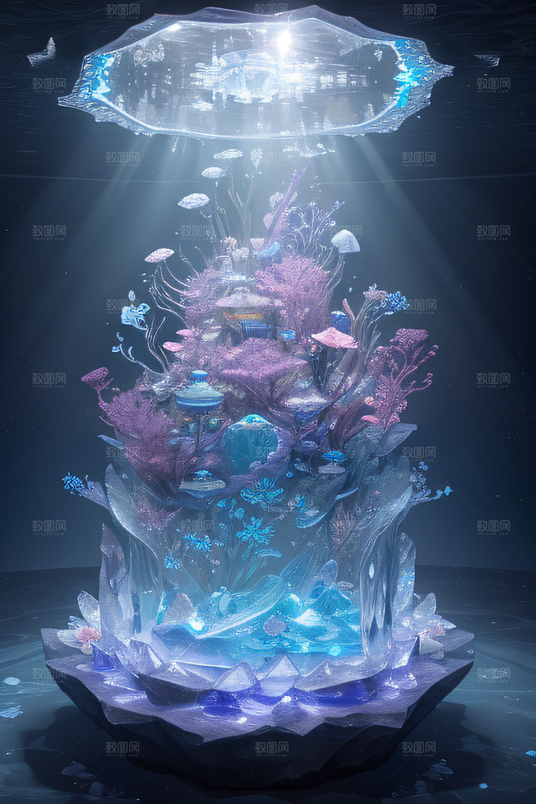 花海梦境冰雕魔法宫