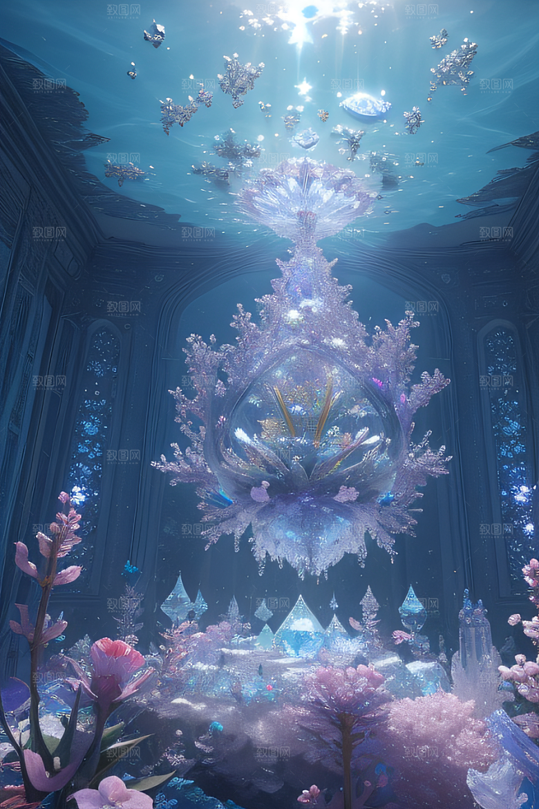 花海梦境冰雕魔法宫