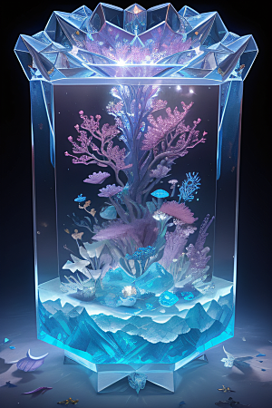 花海梦境冰雕魔法宫