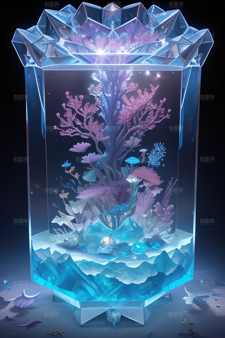 花海梦境冰雕魔法宫