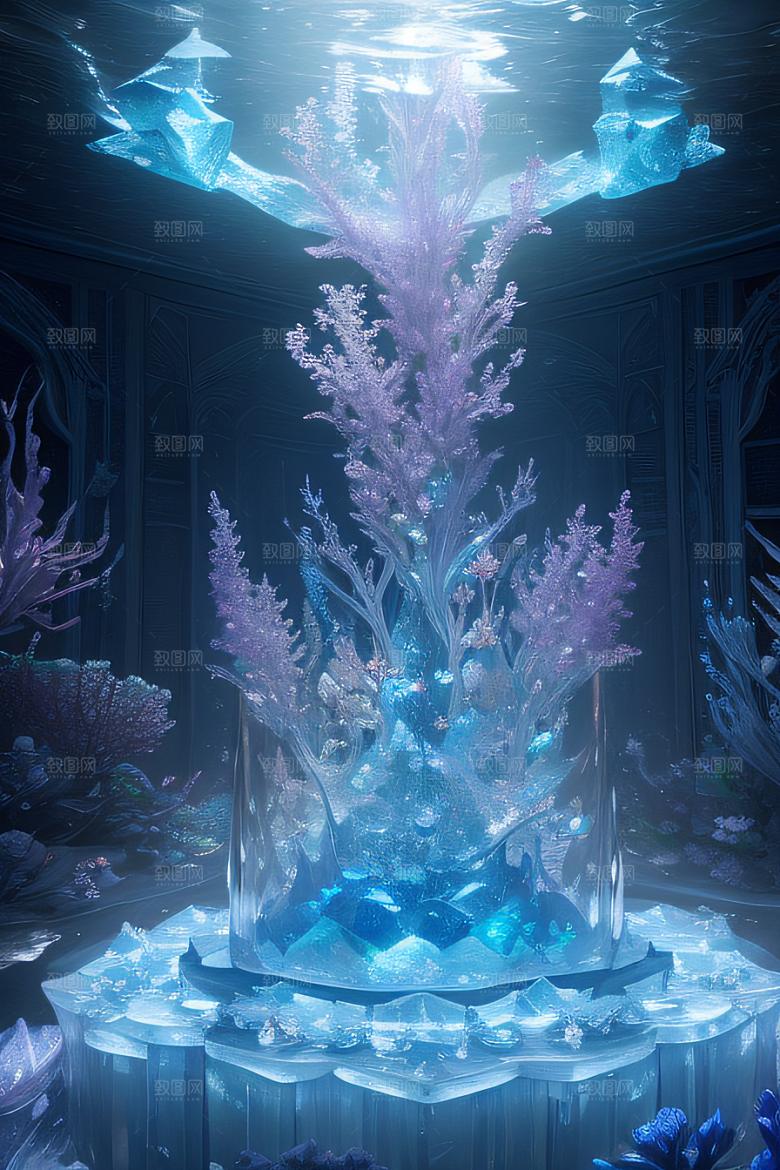 花海梦境冰雕魔法宫