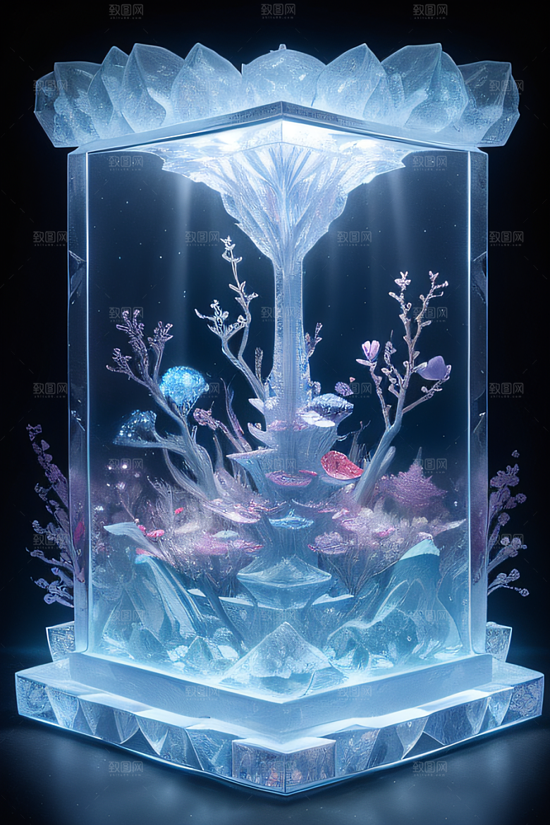 花海梦境冰雕魔法宫