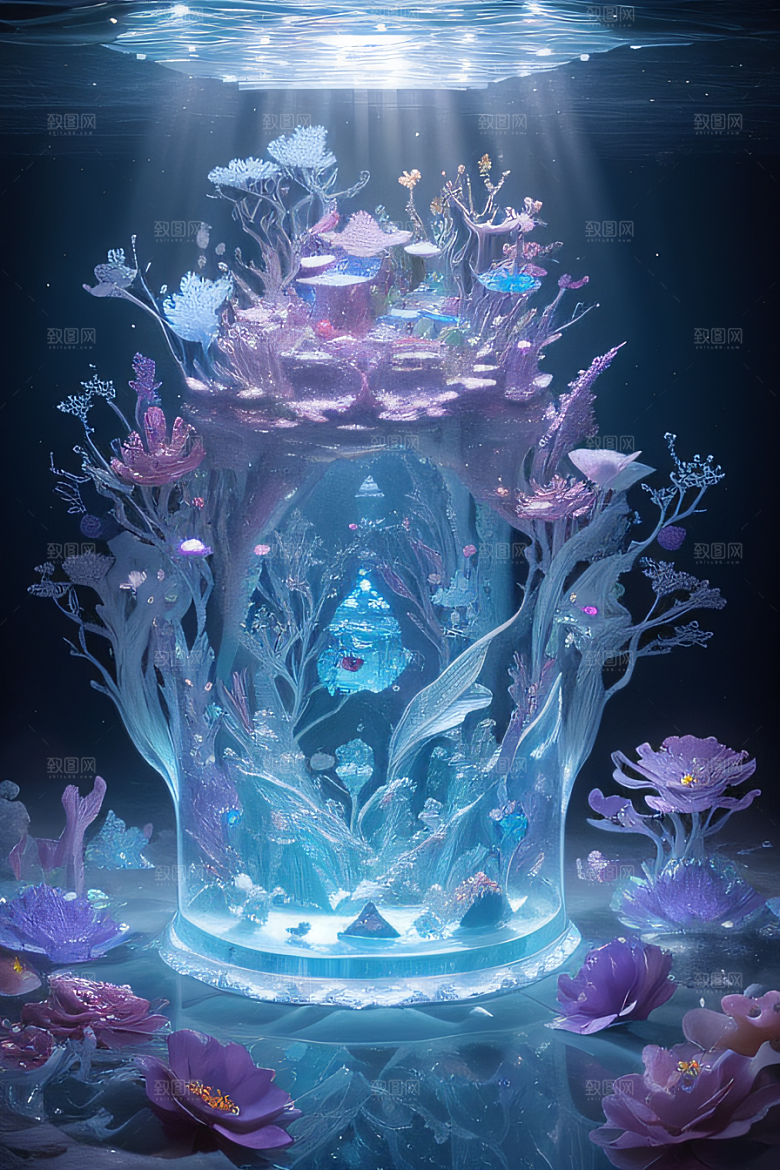 花海梦境冰雕魔法宫