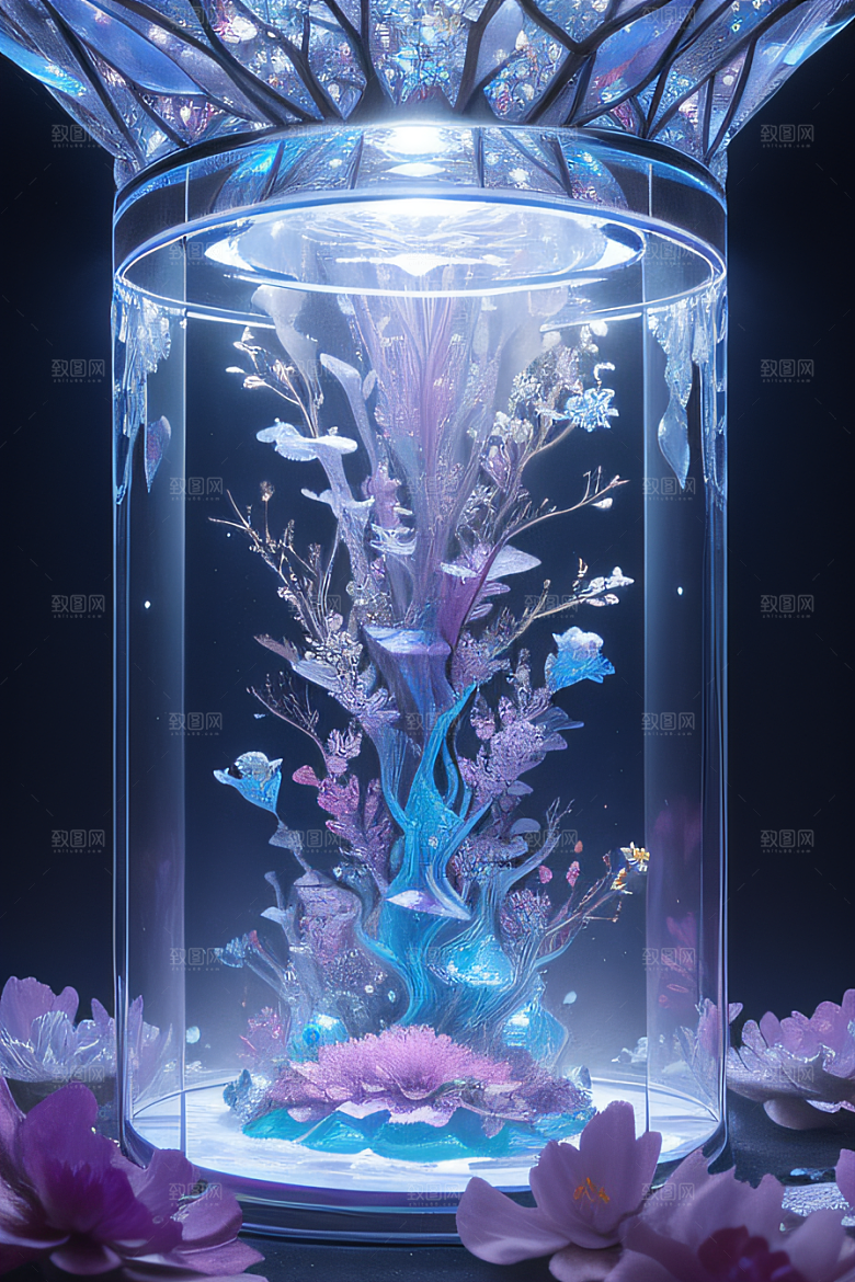 花海梦境冰雕魔法宫