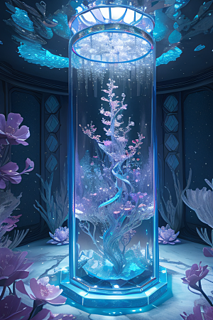 花海梦境冰雕魔法宫