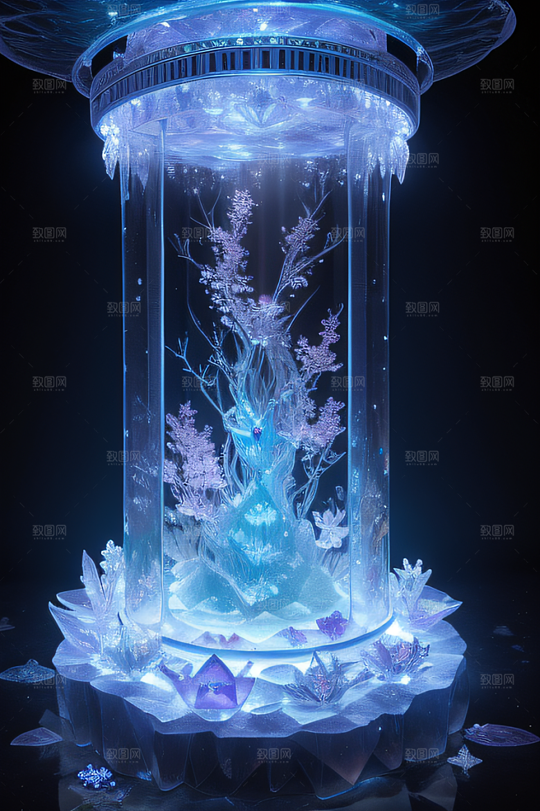 深海童话花朵盛放
