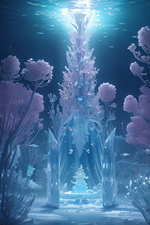 深海童话花朵盛放