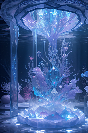 深海童话花朵盛放