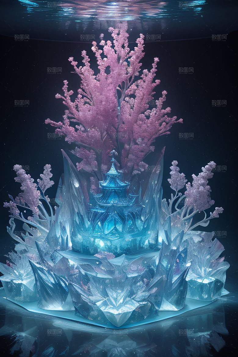 深海童话花朵盛放