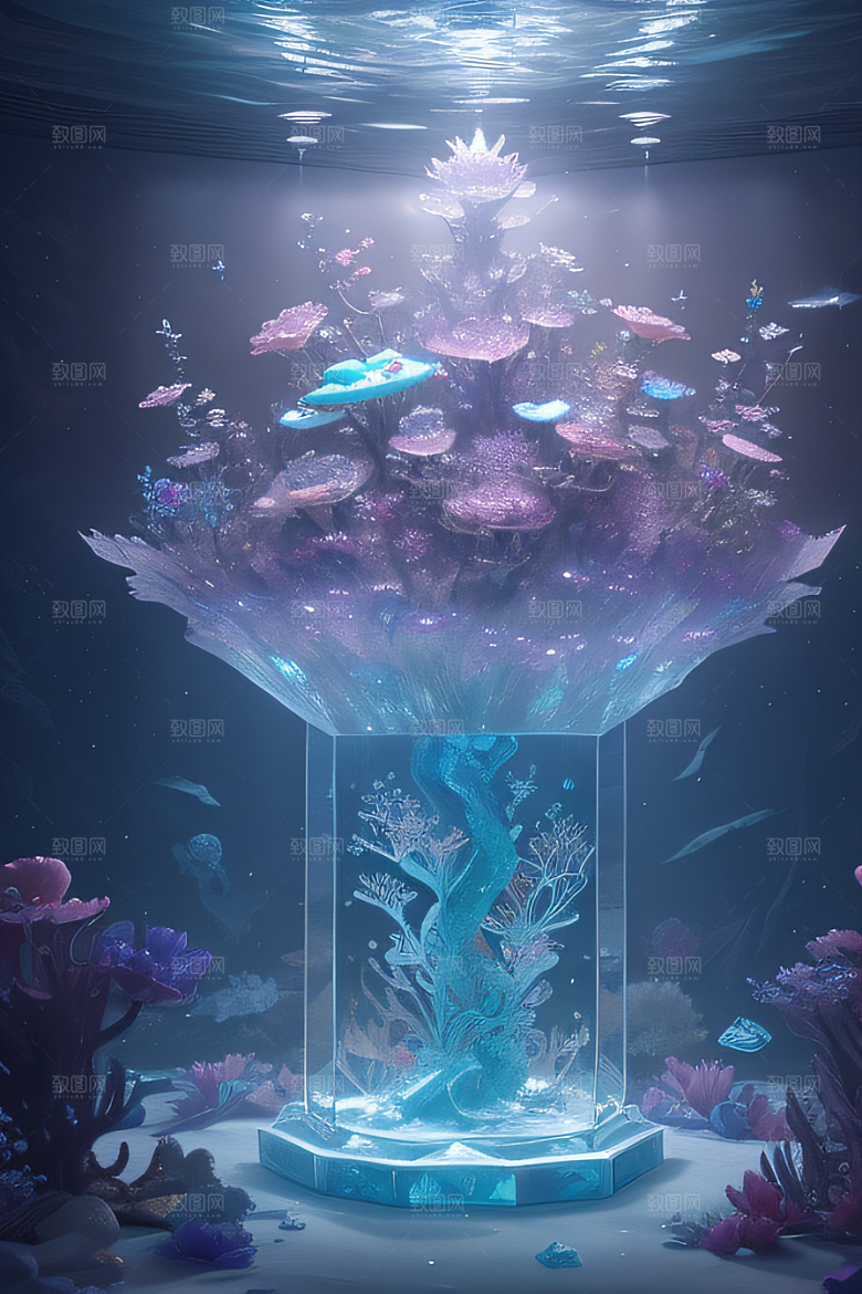 花海梦境冰雕神秘宫
