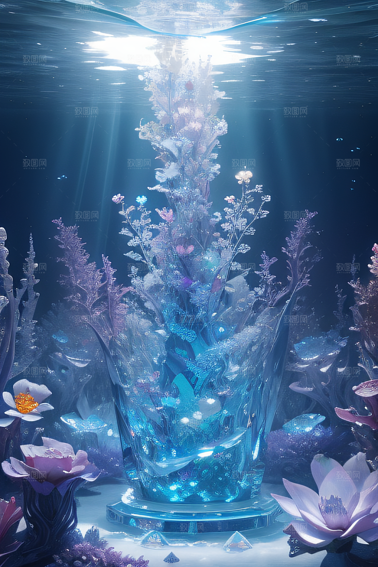 花海梦境冰雕神秘宫