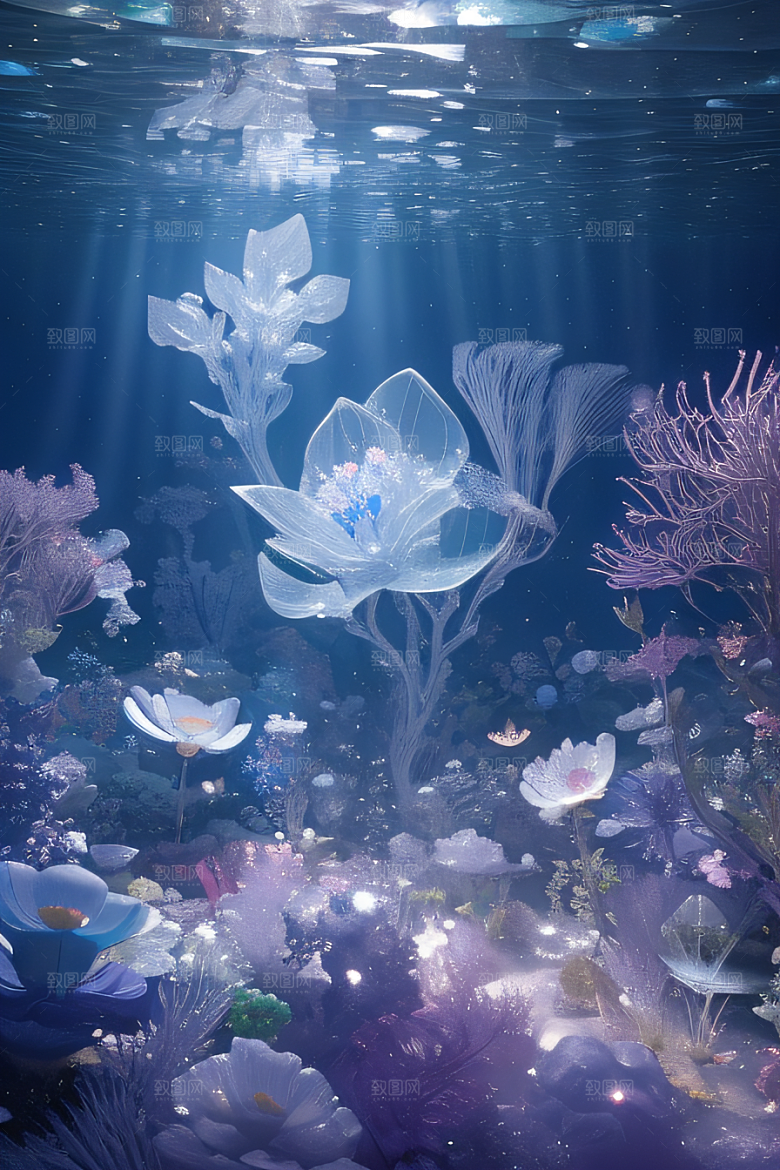 梦幻花海冰雕魔法宫殿