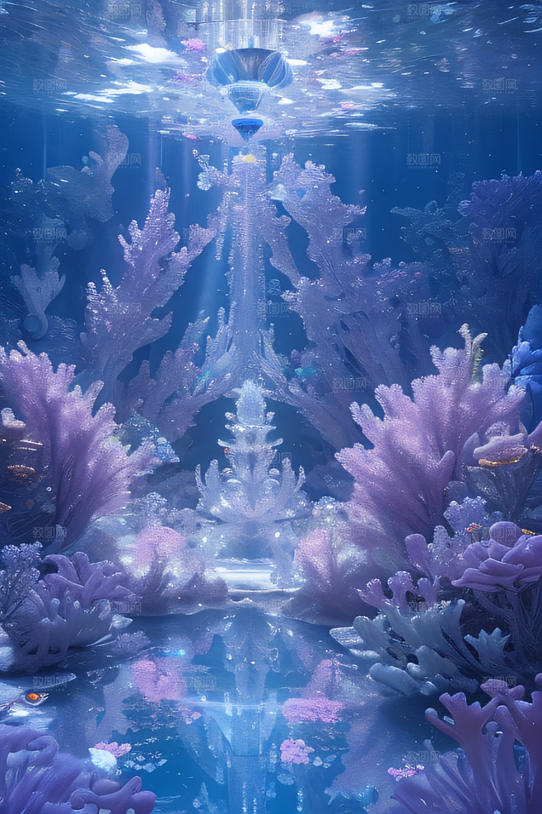梦幻花海冰雕魔法宫殿