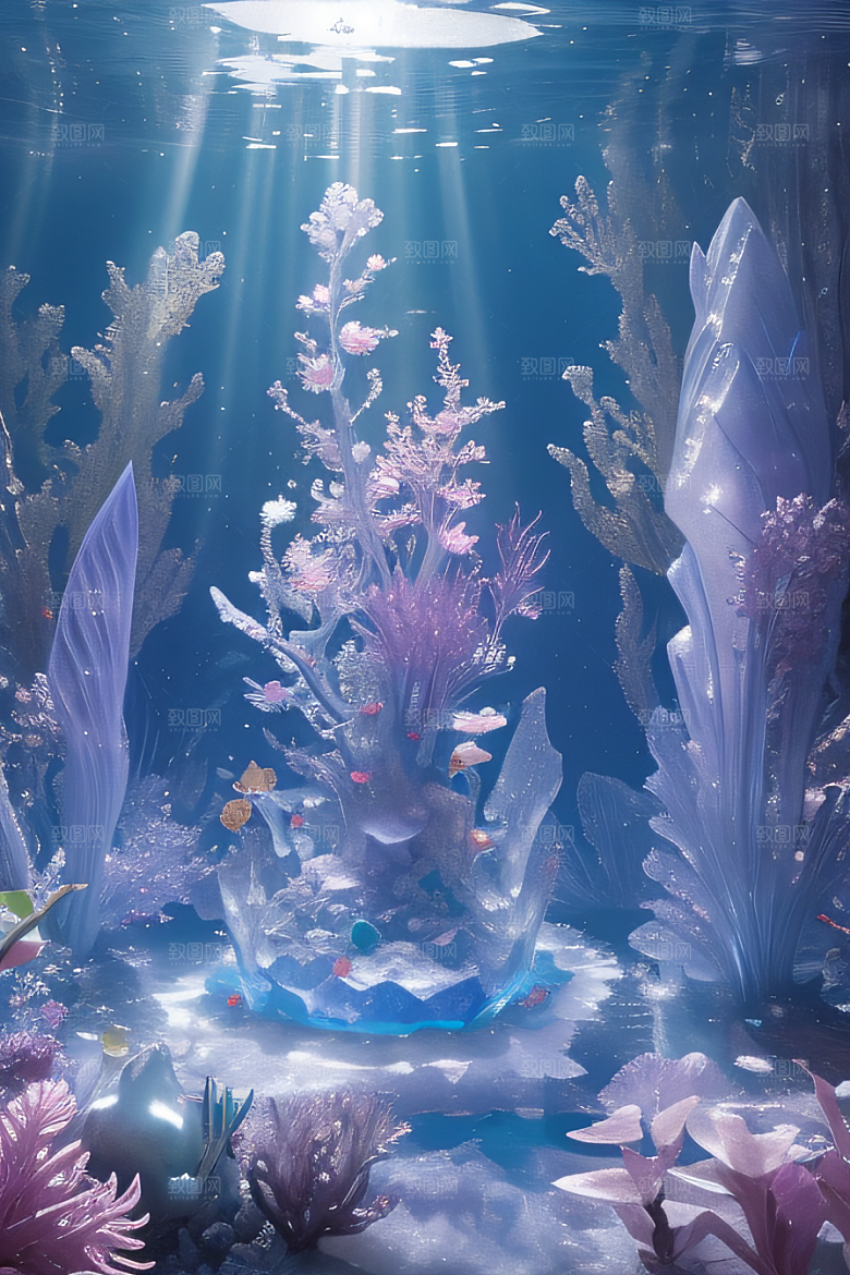 梦幻花海冰雕魔法宫殿