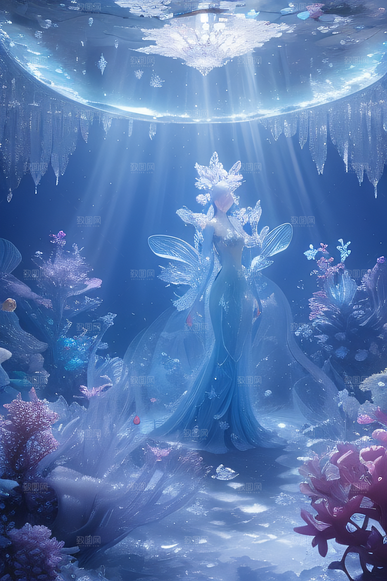 梦幻花海冰雕魔法宫殿