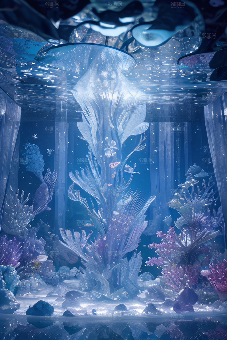 梦幻花海冰雕魔法宫殿