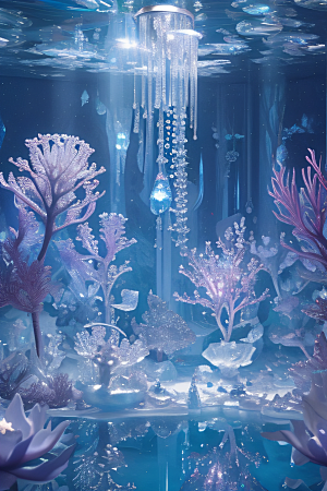 花海梦境冰雕奇幻宫