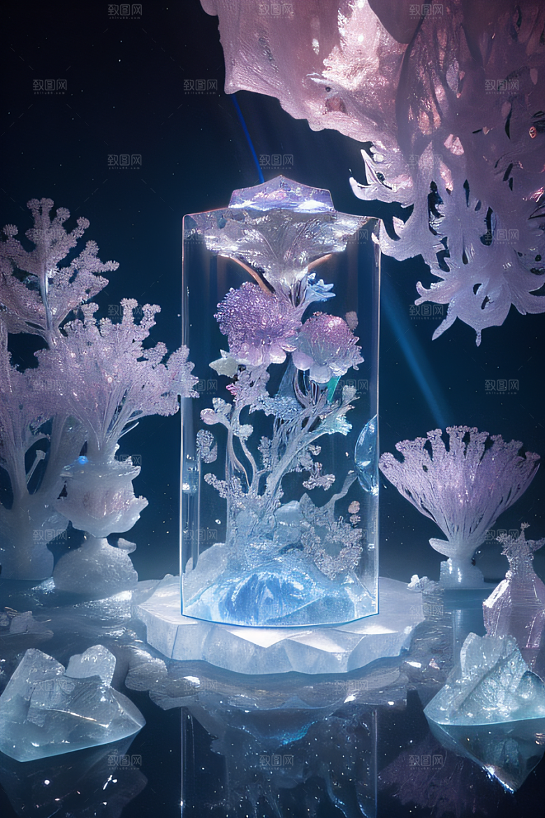 花海梦境冰雕奇幻宫