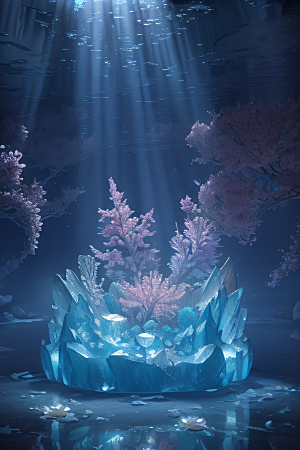 深海童话花朵盛开