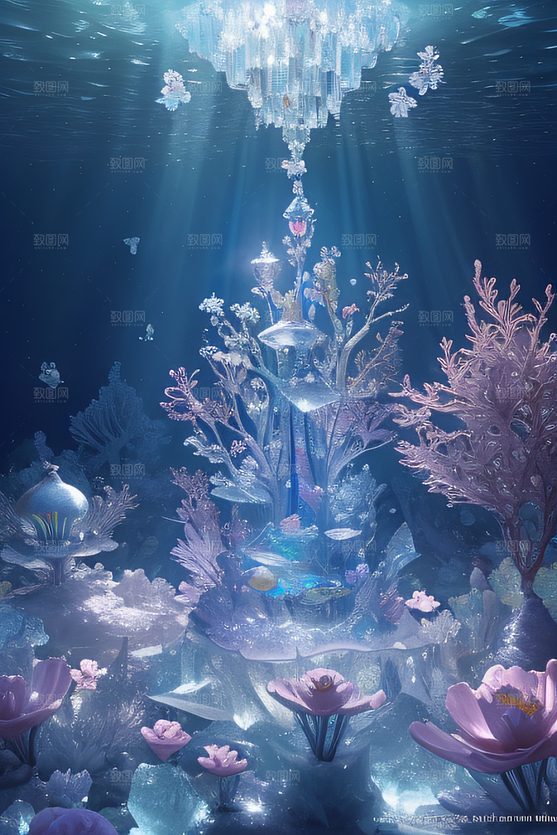 梦幻花海冰雕宝藏宫