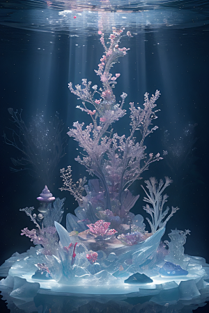 梦幻花海冰雕宝藏宫