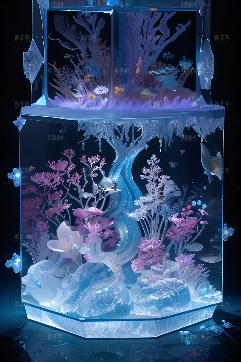 梦幻花海冰雕宝藏宫