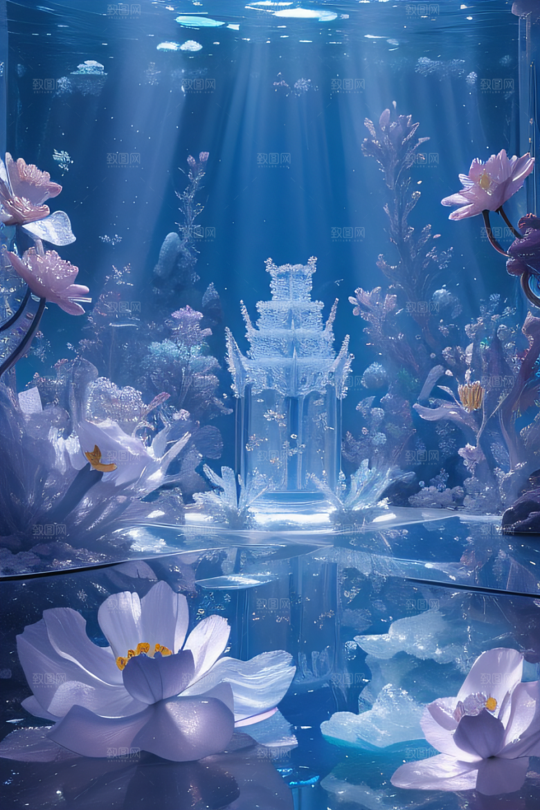 花海梦境冰雕魔法宫