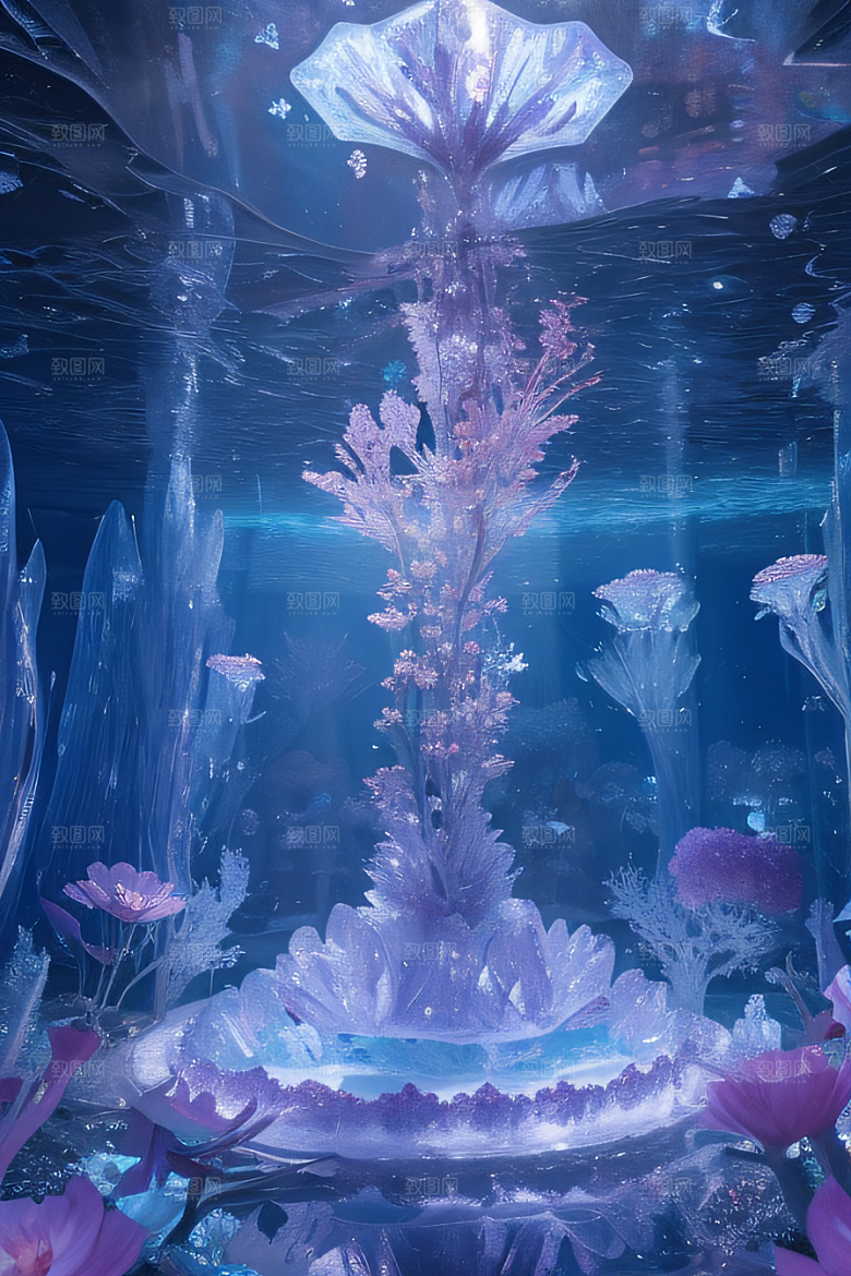 花海梦境冰雕魔法宫
