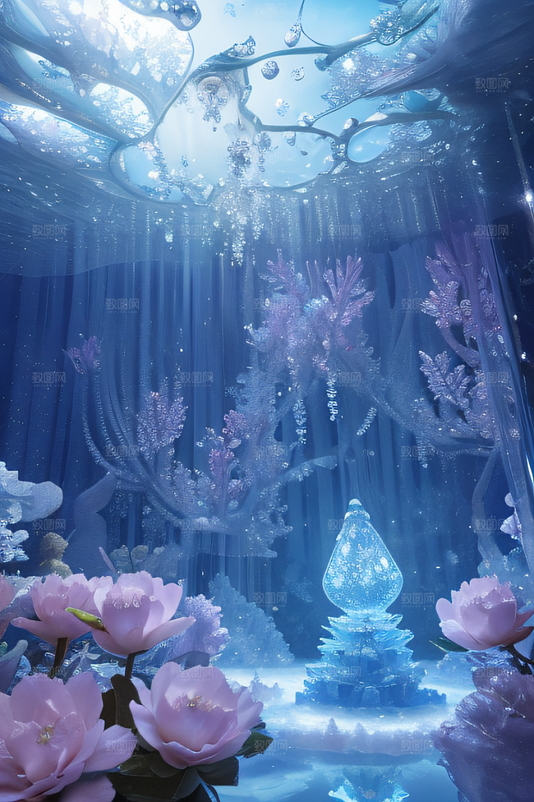 花海梦境冰雕魔法宫