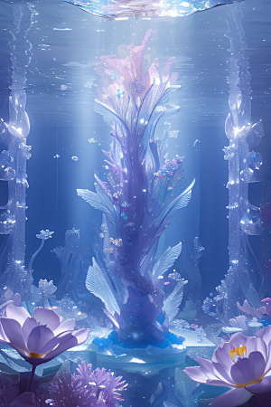 花海梦境冰雕魔法宫